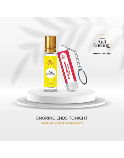 Anti-Snoring Roll-On &amp; Inhaler - For Peaceful &amp; Quiet Sleep